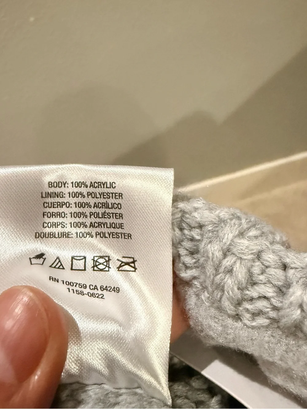Champion grey cable